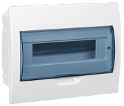 купить Бокс  ЩРВ-П-12 мод.встраеваемый пластик IP44 IEK Боксы