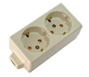 купить Розетка 2-ая накладная з/к Anam Legrand ALH 3225 Legrand Anam