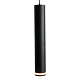 Подвес Feron ML1008 LUNA по лампу MR11 GU10 D40*H250 черный 51377 купить Подвесные светильники