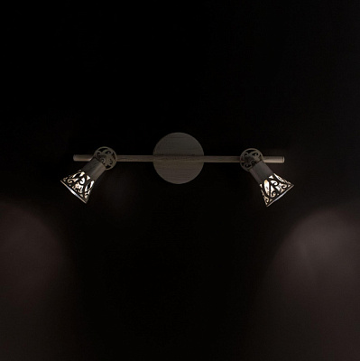 Спот CITILUX CL519525 ВИНОН золото крем GU10 2*50W купить Споты