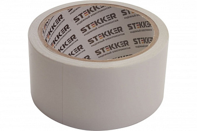 Скотч 2-сторонний Stekker 48*10м прозрачный купить Прочее