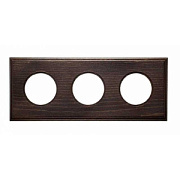 купить Рамка 3 поста дерево винтаж Бирони BF4-630-18 БИРОНИ встройка