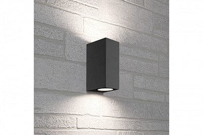 Точечный светильник Feron DH051 35W GU10 IP54 чёрный 68*78*160 накладной купить Уличное освещение
