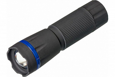 Фонарь ручной Focusray 1006 ZOOM 1W 3*R03 чёрный купить Фонари