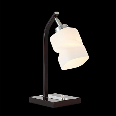Настольная лампа Citilux Берта CL126812 с диммером Хром Венге купить Декоративные