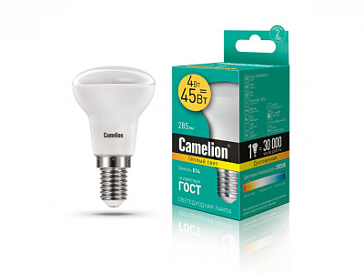 Лампа Camelion LED4-R39/830/E14  купить Светодиодные