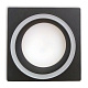 Точечный светильник УРАлайт 23181 BK GX53 чёрный 100*45 квадрат КО-00000819 купить Точечные светильники