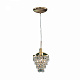 Подвесной светильник Citilux Контур CL322211 хрустальный Золото купить Подвесные светильники