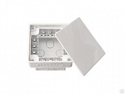 купить Коробка монтажная BYLECTRICA КМ-212 IP44 95*95*53мм клем.колодки IP20 Коробки монтажные