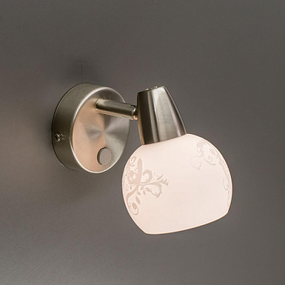 Спот CITILUX CL520511 Соната хром матовый выключатель E14 60W купить Споты