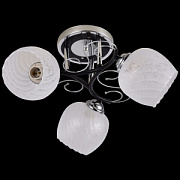 купить Люстра ламповая LINVEL LV 9191/3 Фифи Черный/серебро E27 60W *3 Ламповые люстры