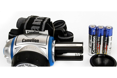 Фонарь налобный Camelion LED5312-14F4 купить Фонари