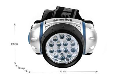 Фонарь налобный Camelion LED5312-14F4 купить Фонари