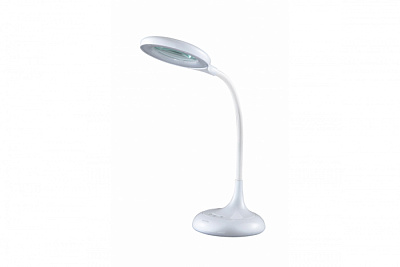 Лампа настольная светодиодная General GLTL-022 сенсор диммер гибкий белый 10W купить Светодиодные