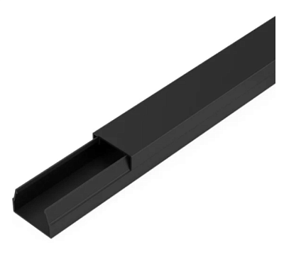 Кабель-Канал 15*10 черный 2м купить Кабель несущие системы