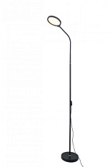 купить Торшер светодиодный Ultraflash UF-833 С02 12W 450Lm 3-6К черный диммер 3 в1 Торшеры