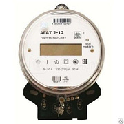 купить Счетчик МЗЭП АГАТ 2-12 СОЭ-55/50Ш-Т-112 (50А 1-фаз 2-тариф 1кл.точн) Счетчики