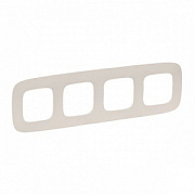 купить Рамка 4 поста Legrand Valena Allure Крем 754314  Legrand Valena Alure