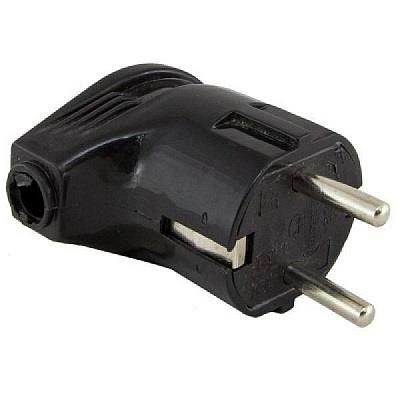 Вилка угловая с з/к чёрная a0105 купить Вилки, Колодки