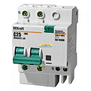 купить DEKraft  ДИФ-101 Дифф.авт.выключатель 1P+N 50A 30mA тип AC х-ка C 4.5kA DEKraft