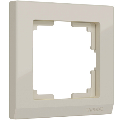 Рамка 1 пост Werkel WL04-Frame-01 слоновая кость W0011803 купить Werkel  Рамки