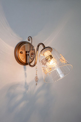 Бра Escada 656/1 золото E27 60W купить Бра