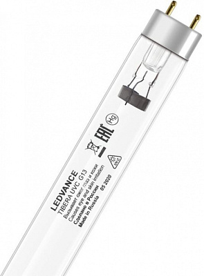 Лампа люминесцентная бактерицидная LEDVANCE ЛЛ УФ 30Вт G13 T8 купить Люминесцентные