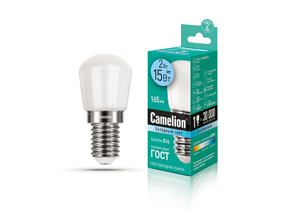 Лампа Camelion LED2-T26/845/E14 для бытовой техники купить Светодиодные