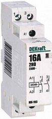 купить Контактор модульный MK-103 2HO 16A 230B 18050DEK Dekraft DEKraft