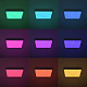 Люстра светодиодная CITILUX CL724K105G0 RGB Купер Белый 105W ПУЛЬТ до 28 кв.м купить Светодиодные люстры
