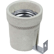 купить Патрон Е27 керамический с держателем Патроны