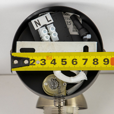 Бра CITILUX CL129415 Джемером черный Е27 75W с выключателем купить Бра