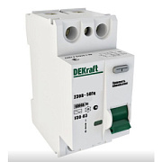 купить DEKraft УЗО 2P 25A 30mA AC 14054DEK DEKraft