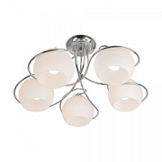 купить Люстра ламповая CITILUX CL155151 Лайма Хром E27 100W *5 Ламповые люстры