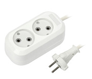 купить Удлинитель Smartbuy 10-2-02-N 2гн 2м б/з 10А 2200Вт Удлинители