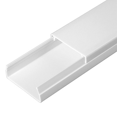 Кабель-канал 40*16 белый 2м купить Кабель несущие системы