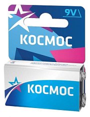 купить Батарейка Космос 6F22 9V Батарейки, Аккумуляторы, з/у