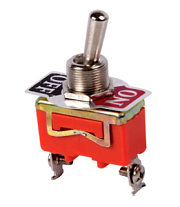 купить Тумблер Rexant 36-4110 15А вкл-выкл 1-полюсный 2 контакта Комплектующие