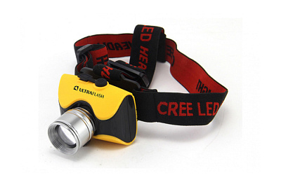 Фонарь UltraFlash E157 1 CREE, аккумулятор., сетевой адаптер купить Фонари