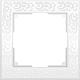 Рамка 1 пост Werkel WL05-Frame-01 белый купить Werkel  Рамки