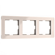 купить Рамка 3 поста Werkel Acrylic W0032743 айвори Werkel  Рамки