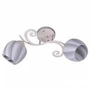 купить Люстра ламповая LINVEL LV 9178/2 Фиона Белый серебро E27 40W *2  Ламповые люстры