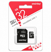 купить Карта micro-SD SmartBuy 32GB Class 10UHS-1+адаптер (SDHC) Прочее