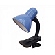 Лампа настольная General GTL-023-60-220 на прищепке синий E27 60Вт пакет купить Ламповые