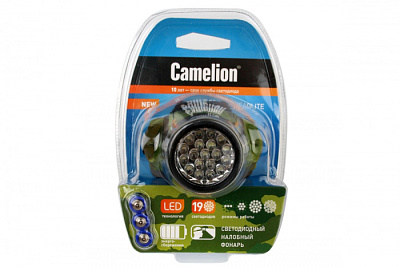 Фонарь налобный Camelion LED5313-19F4ML купить Фонари
