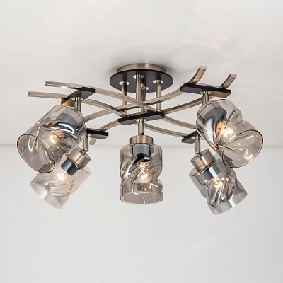 Люстра ламповая CITILUX CL142155 Мерида E27 75W *5 купить Ламповые люстры