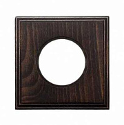 купить Рамка 1 пост дерево винтаж  Бирони BF4-610-18 БИРОНИ встройка