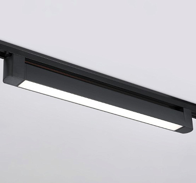 Трековый светильник линейный Redigle RG-GD-2503B 25W 4000K чёрный L-470 купить Трековые светильники