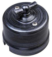 купить Выключатель 2кл  Бирони B1-202-11 Серебряный пластик БИРОНИ пластик