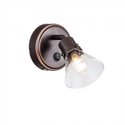 Спот Citilux CL564511 Бисмарк Венге E14 60W с выключателем купить Споты